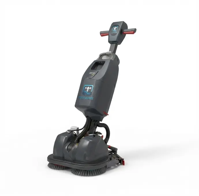 Autolaveuse TECTRONIS AXON-PRO-376-TEC Caract. : Sans fil (Batterie Lithium 36V), Poids allégé 21,3 kg, Largeur de travail 400 mm.